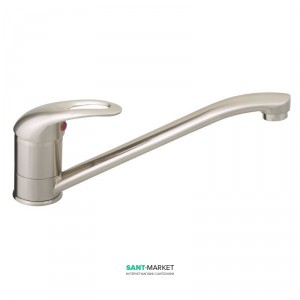 Смеситель для кухни Rubineta P-20 MARS (ST) Prince однорычажный нержавеющая сталь P00053