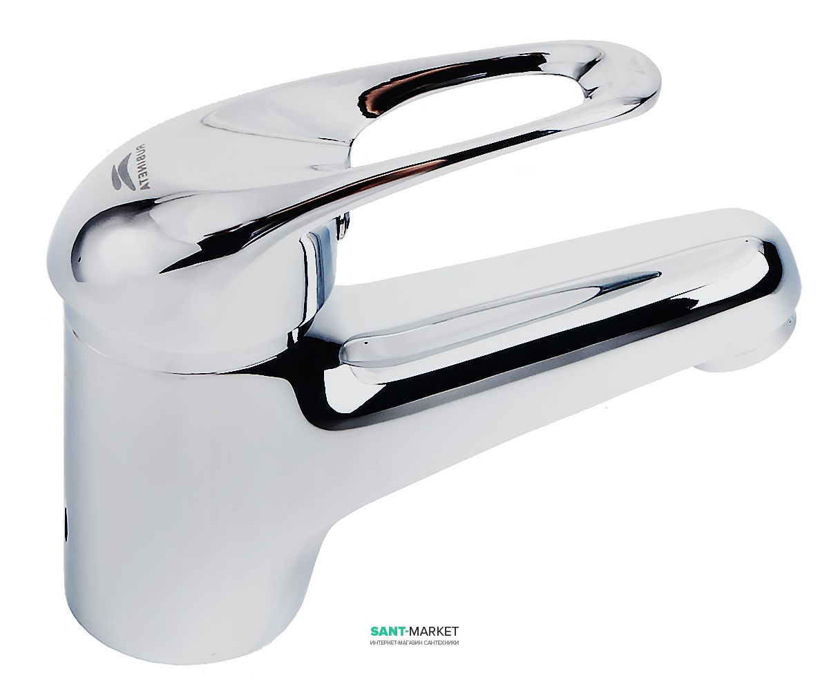 Змішувач для раковини одноважеля Rubineta колекція Prince хром P80001