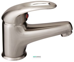 Змішувач для раковини одноважеля Rubineta колекція Prince сатин P80053