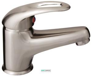 Змішувач для раковини одноважеля Rubineta колекція Prince сатин P80053