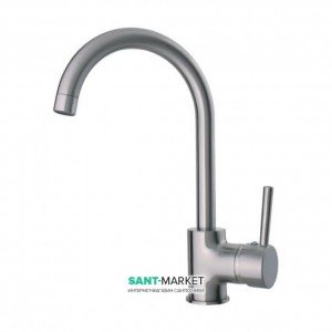 Смеситель для кухни Rubineta ULTRA-33 (ST) Ultra однорычажный сталь U30058