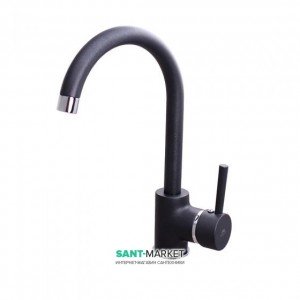 Смеситель для кухни Rubineta ULTRA-33 (BK) Ultra однорычажный U30068