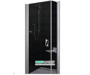 Душевая дверь в нишу Ravak Elegance ESD1 стеклянная распашная 100х185 0ELA0A00Z1