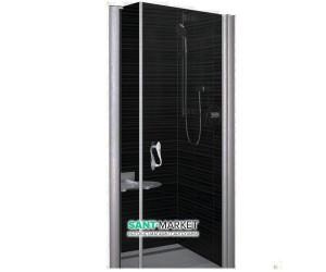 Душові двері в нішу Ravak Elegance ESD1 скляна орні 90х185 0EP70100Z1