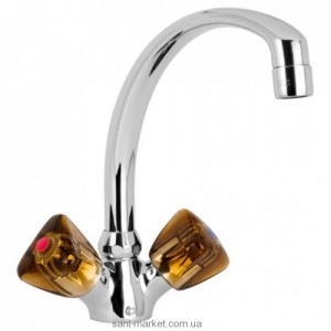 Смеситель для кухни Mofem Stella двухвентильный ретростиль 140-0007-32