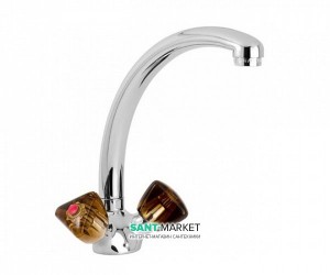 Смеситель для кухни Mofem Stella двухвентильный ретростиль 140-0003-18