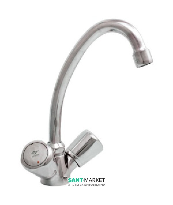 Смеситель для кухни Mofem Trigo двухвентильный ретростиль 140-0037-01