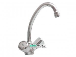 Змішувач для раковини двухвентильний високий Mofem колекція Trigo хром 140-0001-31