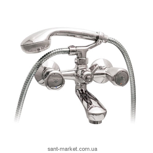 Смеситель двухвентильный для ванны с душем Mofem коллекция Trigo хром 141-0061-32