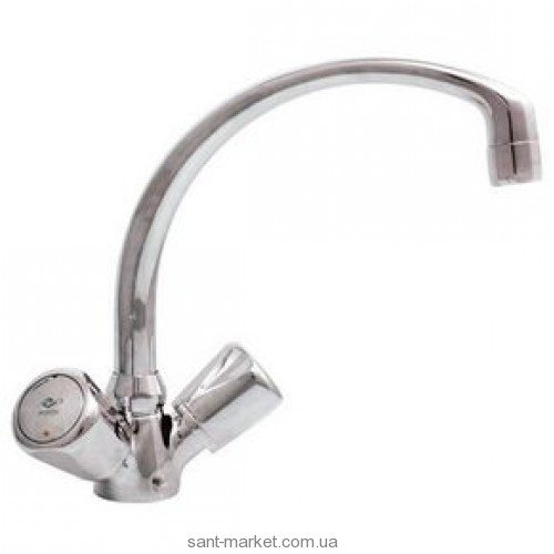 Змішувач для кухні Mofem Trigo двухвентильний ретростиль 140-0007-38