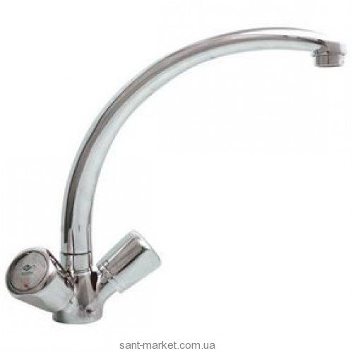 Змішувач для кухні Mofem Trigo двухвентильний ретростиль 140-0003-32