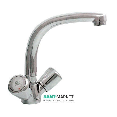 Змішувач для кухні Mofem Trigo двухвентильний ретростиль 140-0006-21