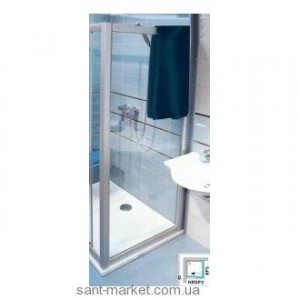 Ravak Стенка д/душ. двери RPS-90 Грейп  профиль сатин  стекло 9RV70U00ZG