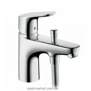 Смеситель для ванны однорычажный с коротким изливом Hansgrohe коллекция Focus E2 хром 31930000