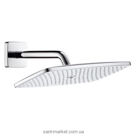 Верхній душ з тропічним душем Hansgrohe колекція Raindance E AIR хром 27376000