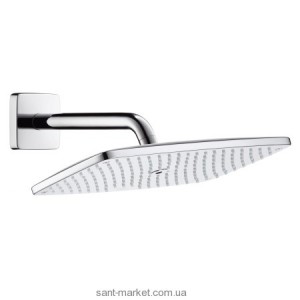 Верхний душ с тропическим душем Hansgrohe коллекция Raindance E AIR хром 27376000
