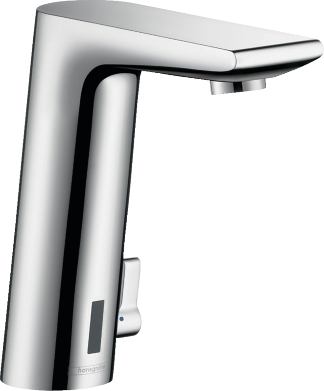 Змішувач для раковини електронний сенсорний Hansgrohe колекція Metris S хром 31100000