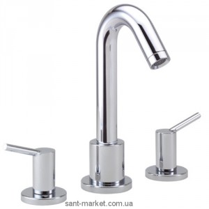 Смеситель двухвентильный на борт ванны Hansgrohe коллекция Talis S хром 32313000