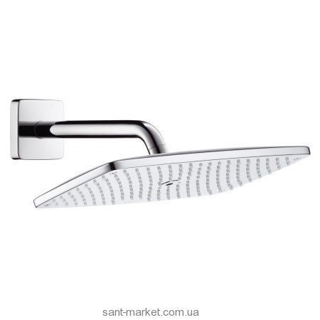 Верхний душ с тропическим душем Hansgrohe коллекция Raindance E AIR хром 27376000