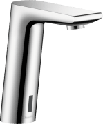 Смеситель для раковины электронный сенсорный Hansgrohe коллекция Metris S хром 31101000