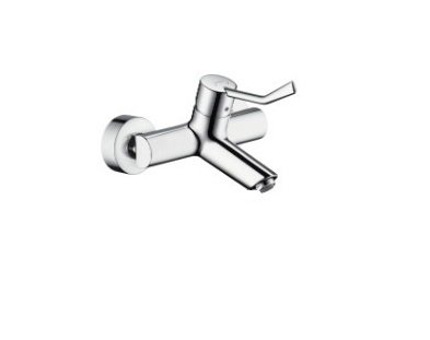 Смеситель для раковины однорычажный настенный Hansgrohe коллекция Talis Care хром 32037000