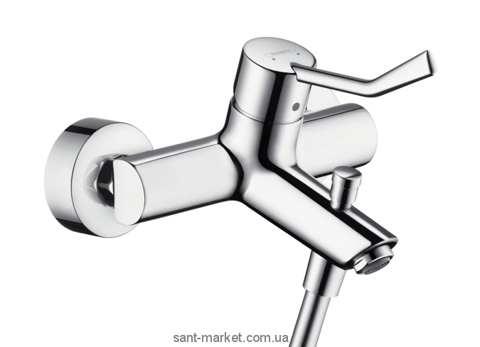 Смеситель однорычажный для ванны с коротким изливом Hansgrohe коллекция Talis хром 32441000