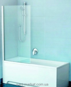 Ravak Штора д / ванни PVS 1-80 Транспарент профіль білий скло 79840100Z1