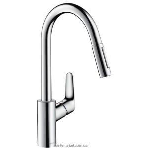 Cмеситель для кухни однорычажный Hansgrohe Focus хром 31815000