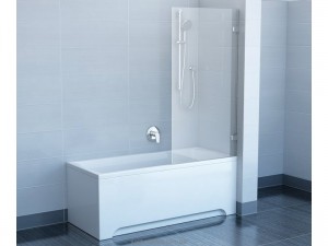 Ravak Штора д / ванни BVS 1 80 Транспарент хром 7U840A00Z1