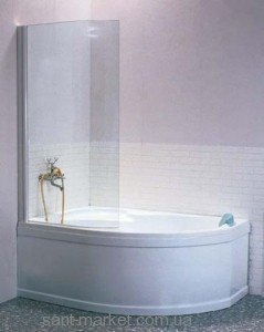 Ravak Штора д / ванни EVSK 1-100 РОСА 170 L Транспарент скло 76LA0100Y1