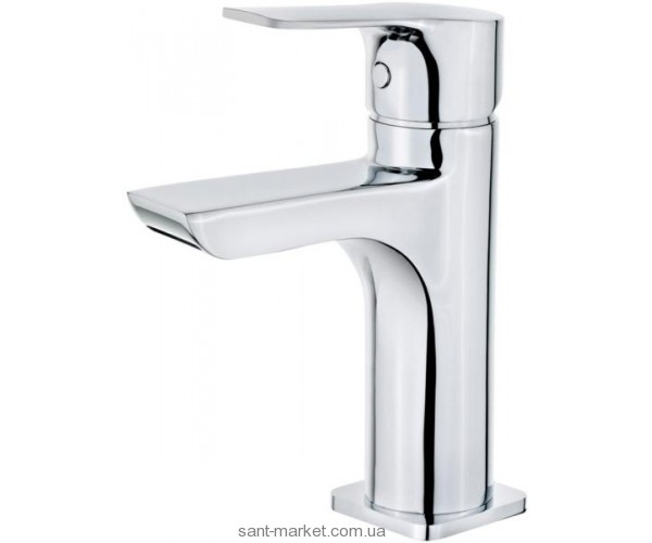 Змішувач для раковини одноважеля з донним клапаном каскадний Teka Spirit хром 55.346.02.00