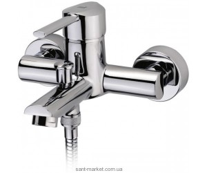 Змішувач одинважільний для ванни з душем Teka колекція Ares хром 23.122.02.00