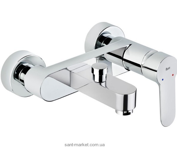 Змішувач одинважільний для ванни з коротким виливом Teka колекція Palma хром 651220200
