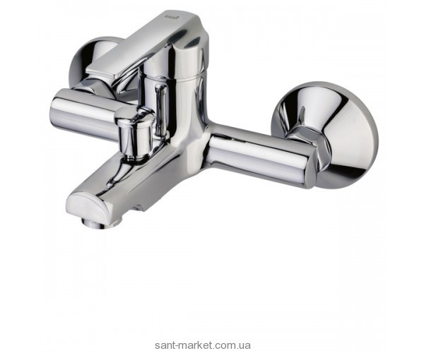 Смеситель однорычажный для ванны с коротким изливом Teka коллекция Inca хром 53.101.12