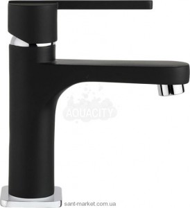 Смеситель для раковины однорычажный Teka коллекция Aura черный 50.342.02.1N/0N