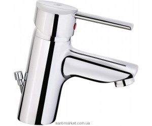 Смеситель для раковины однорычажный с донным клапаном Teka колекция Ares хром 23.342.E2.00