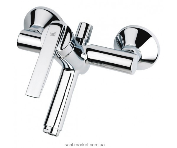 Смеситель однорычажный для ванны с коротким изливом Teka коллекция Inca хром 53.121.12