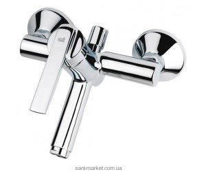 Смеситель однорычажный для ванны с коротким изливом Teka коллекция Inca хром 53.121.12