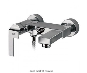 Змішувач одинважільний для ванни з коротким виливу Teka колекція Cuadro хром 38.121.02