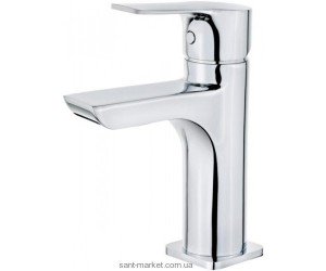 Смеситель для раковины однорычажный с донным клапаном каскадный Teka Spirit хром 55.346.02.00