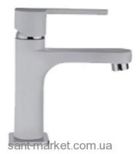 Змішувач для раковини одноважеля Teka колекція Aura білий 50.342.02.1W