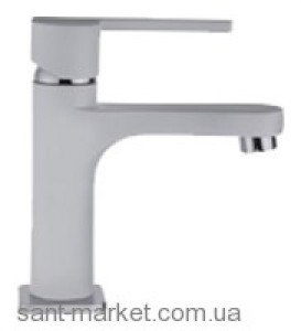 Смеситель для раковины однорычажный Teka коллекция Aura белый 50.342.02.1W