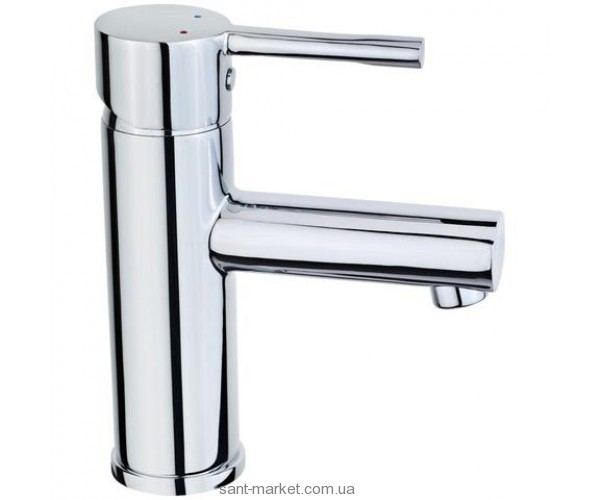 Смеситель для раковины однорычажный с донным клапаном Teka колекция Alaior хром 223460200