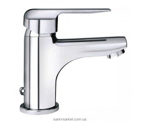 Смеситель для раковины однорычажный с донным клапаном Teka колекция Inca хром 53.3416.12