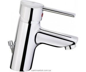 Смеситель для раковины однорычажный с донным клапаном Teka колекция Ares хром 23.342.E2.00