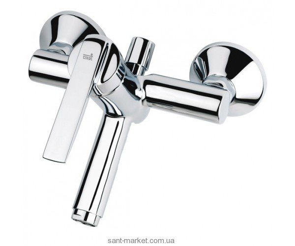Смеситель однорычажный для ванны с коротким изливом Teka коллекция Inca хром 53.121.12