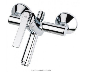 Смеситель однорычажный для ванны с коротким изливом Teka коллекция Inca хром 53.121.12