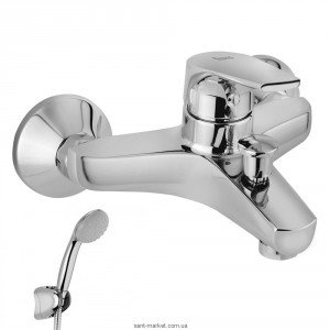 Смеситель однорычажный для ванны с душем Teka коллекция MT Plus хром 461220200