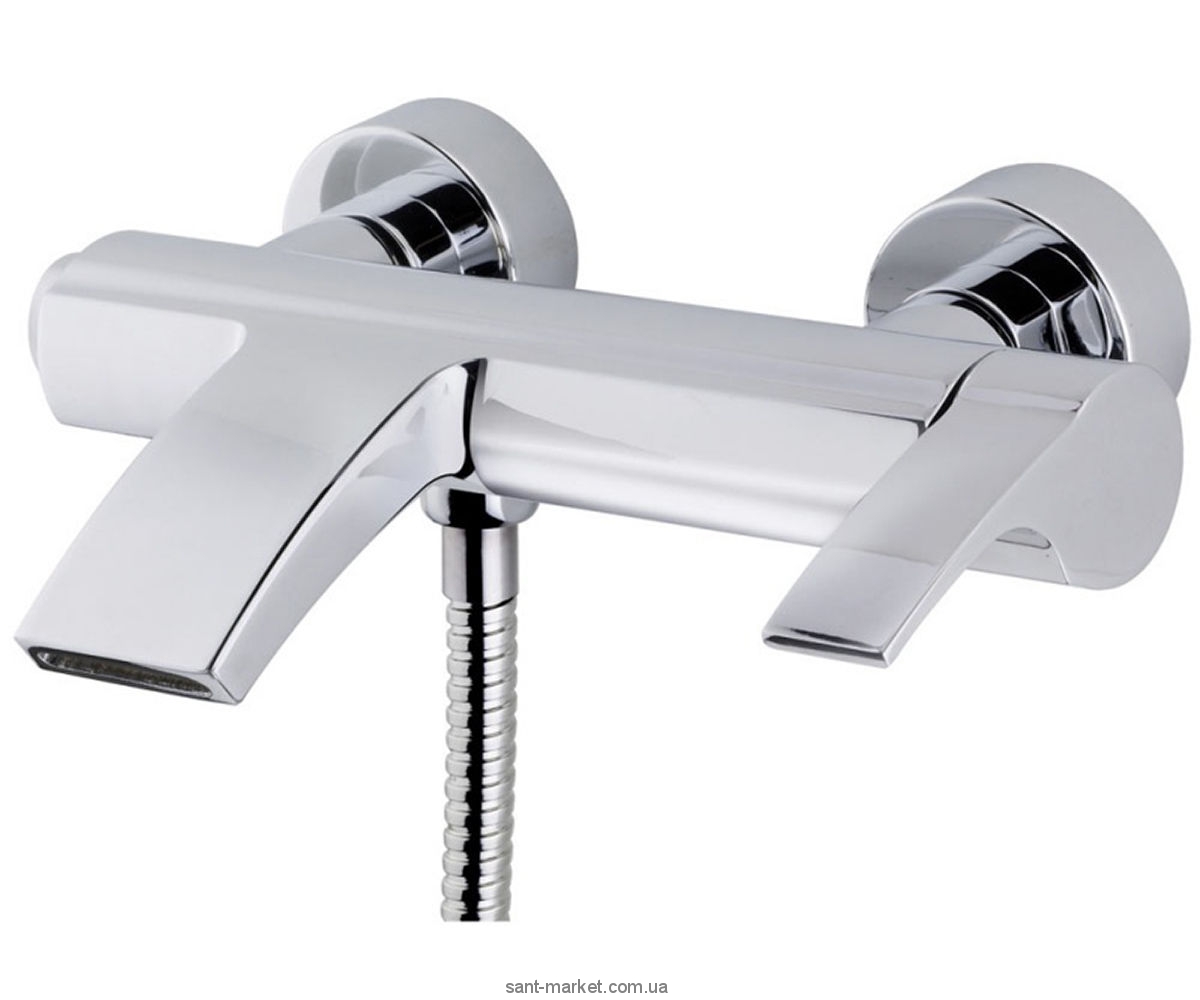 Змішувач одинважільний для ванни з коротким виливом Teka колекція Vita хром 24.101.02.00