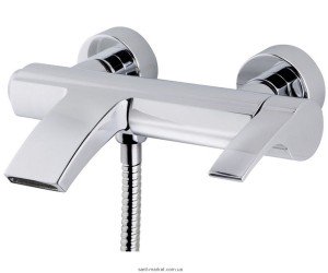 Смеситель однорычажный для ванны с коротким изливом Teka коллекция Vita хром 24.101.02.00